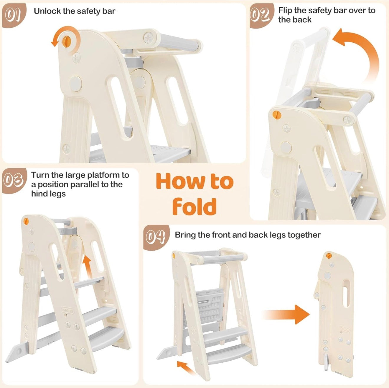 Kidiary Foldable Learning Stool™